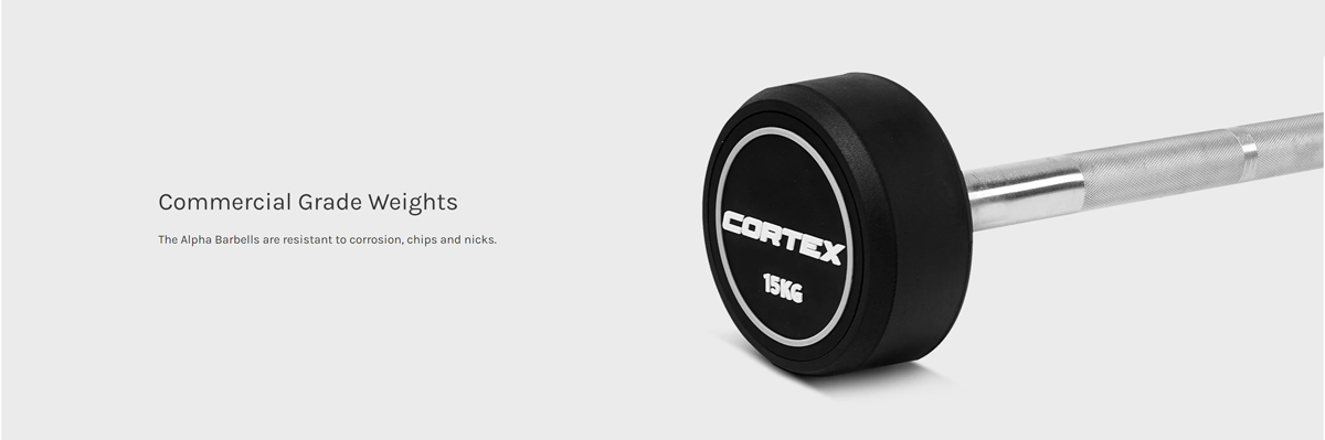Cortex 15kg Alpha Series weight plate, commercial grade